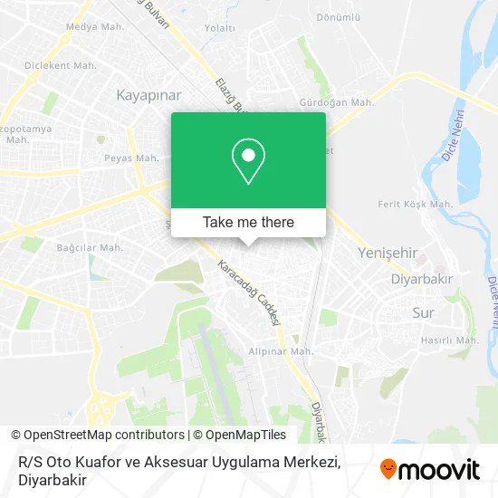 R / S Oto Kuafor ve Aksesuar Uygulama Merkezi map