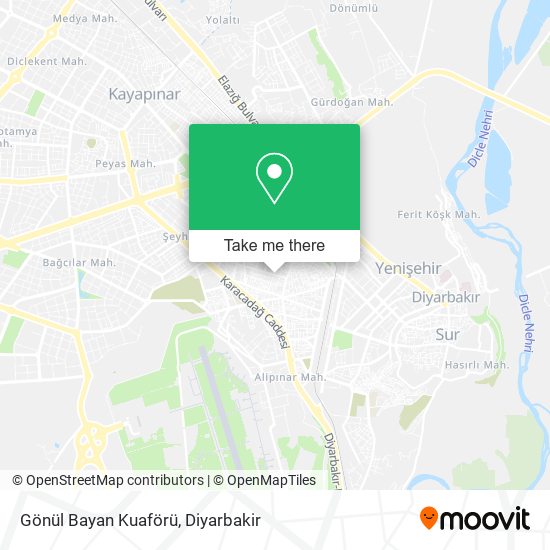 Gönül Bayan Kuaförü map