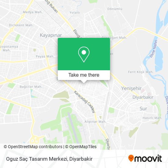 Oguz Saç Tasarım Merkezi map