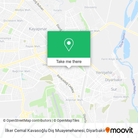 İlker Cemal Kavasoğlu Diş Muayenehanesi map