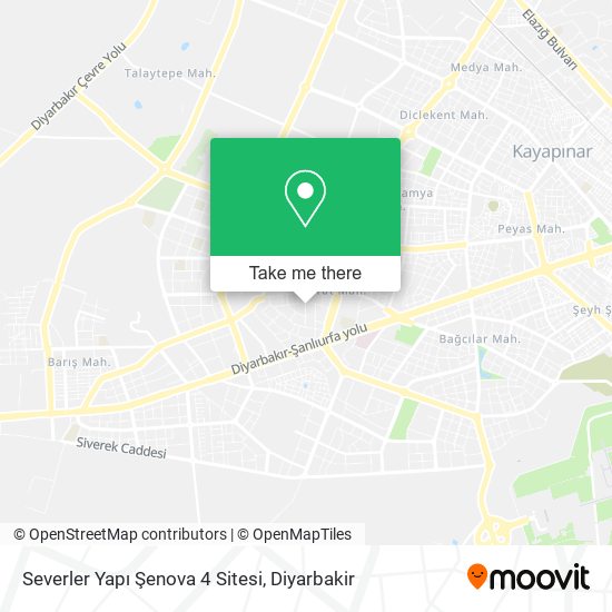 Severler Yapı Şenova 4 Sitesi map