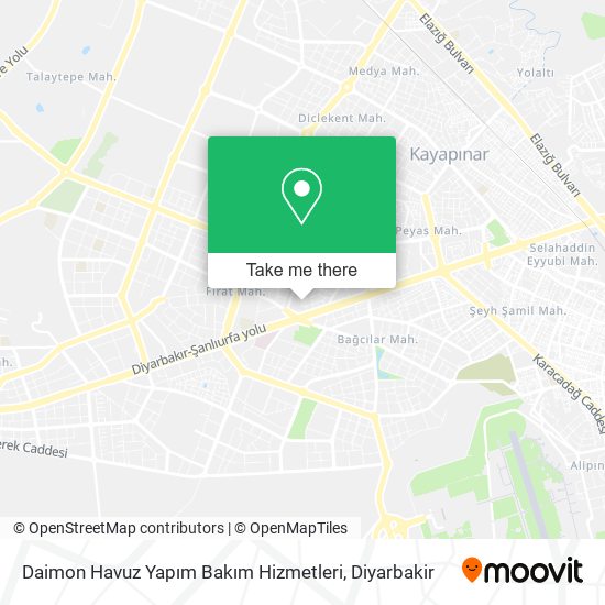 Daimon Havuz Yapım Bakım Hizmetleri map