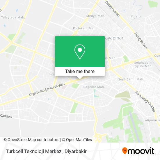 Turkcell Teknoloji Merkezi map
