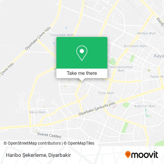 Haribo Şekerleme map