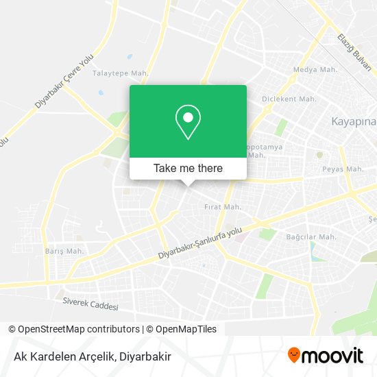 Ak Kardelen Arçelik map
