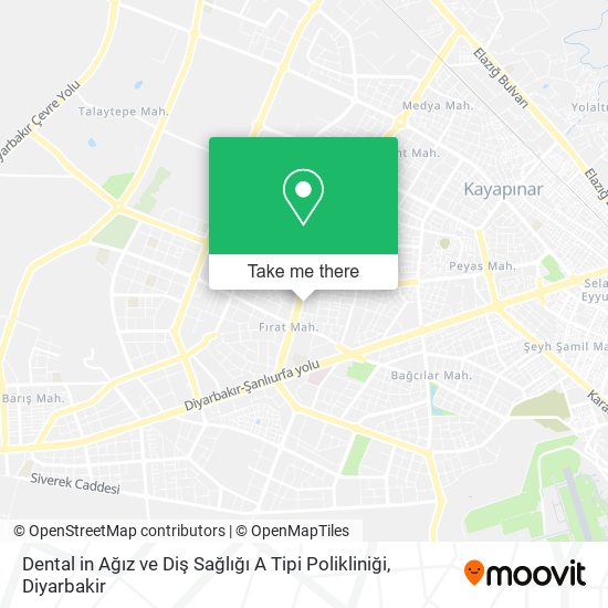 Dental in Ağız ve Diş Sağlığı A Tipi Polikliniği map