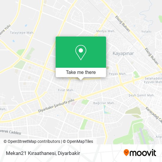 Mekan21 Kıraathanesi map