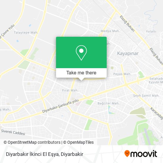 Diyarbakır İkinci El Eşya map