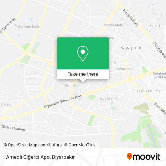 Amedli Ciğerci Apo map
