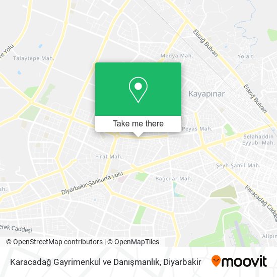 Karacadağ Gayrimenkul ve Danışmanlık map