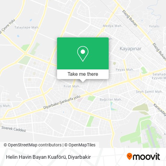 Helin Havin Bayan Kuaförü map