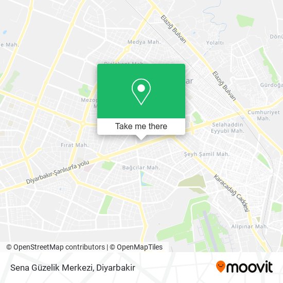 Sena Güzelik Merkezi map