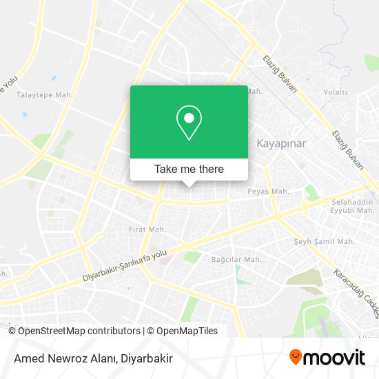 Amed Newroz Alanı map