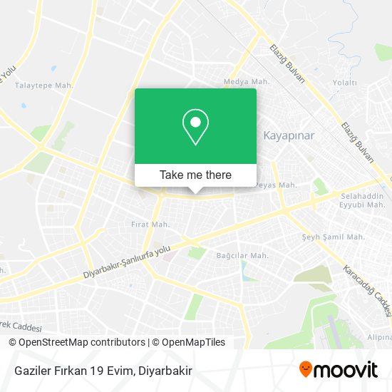 Gaziler Fırkan 19 Evim map