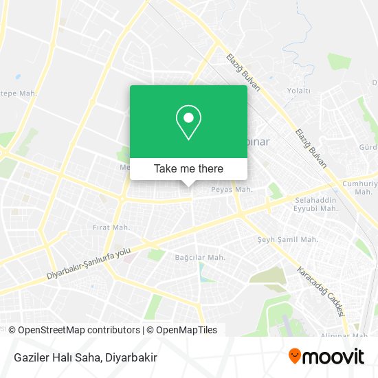 Gaziler Halı Saha map