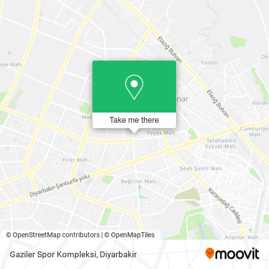 Gaziler Spor Kompleksi map