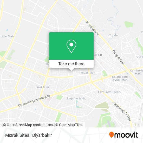 Mızrak Sitesi map