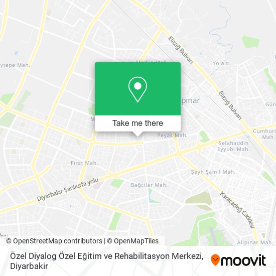 Özel Diyalog Özel Eğitim ve Rehabilitasyon Merkezi map