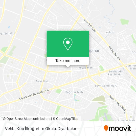 Vehbi Koç İlköğretim Okulu map