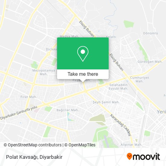 Polat Kavsağı map