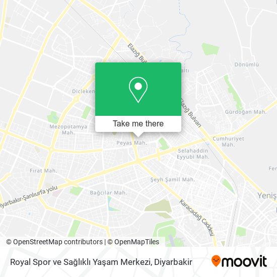 Royal Spor ve Sağlıklı Yaşam Merkezi map