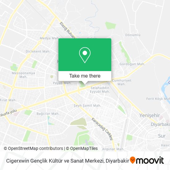 Cigerxwin Gençlik Kültür ve Sanat Merkezi map