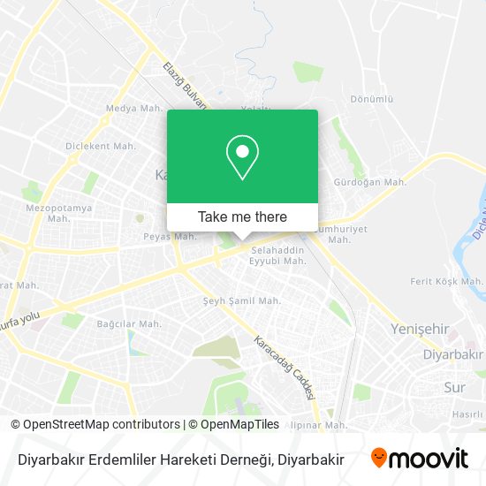 Diyarbakır Erdemliler Hareketi Derneği map