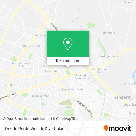 Orkide Perde Vinaldi map