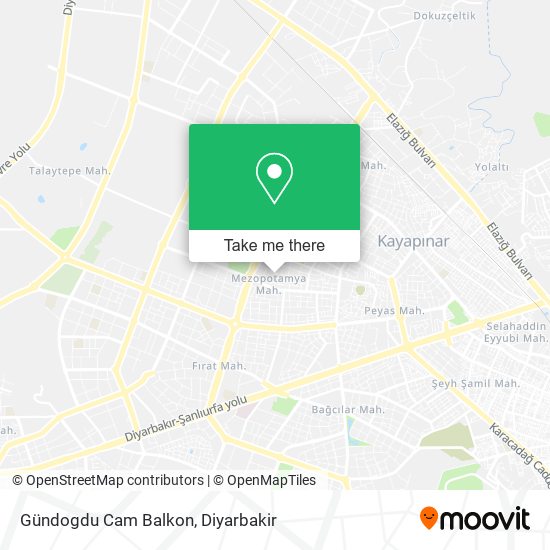 Gündogdu Cam Balkon map
