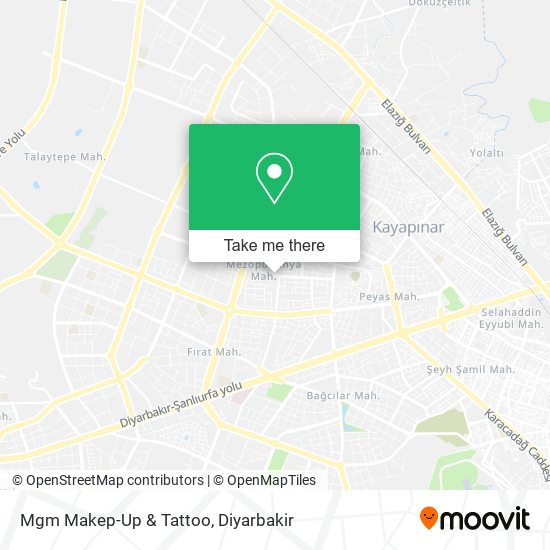 Mgm Makep-Up & Tattoo map
