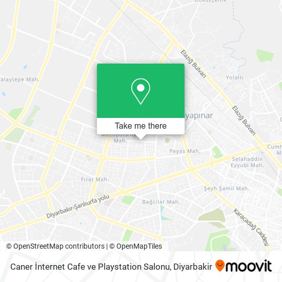 Caner İnternet Cafe ve Playstation Salonu map