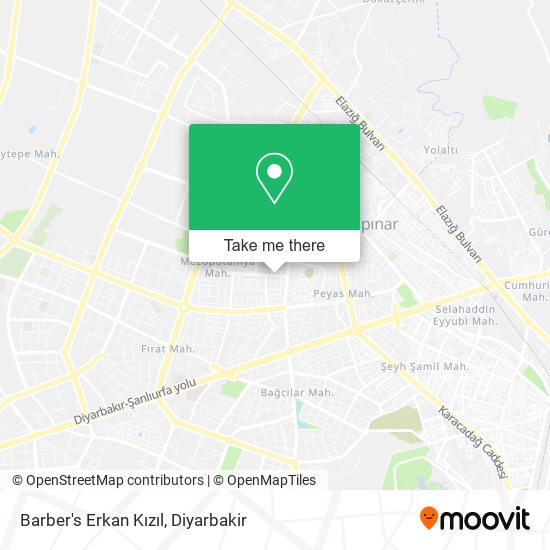 Barber's Erkan Kızıl map