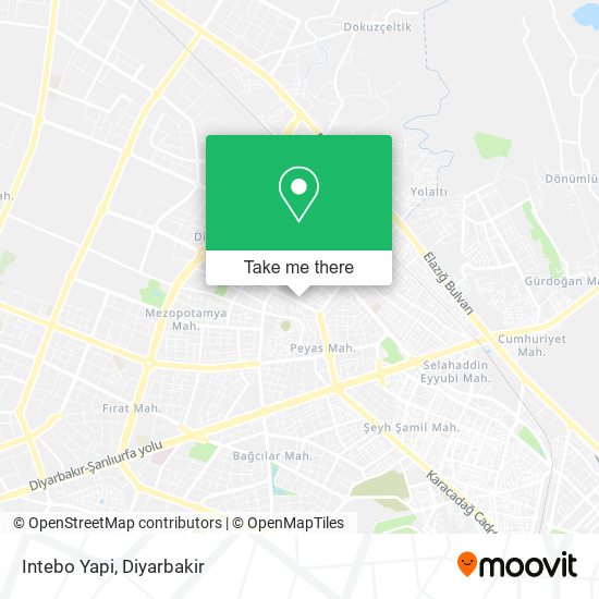 Intebo Yapi map