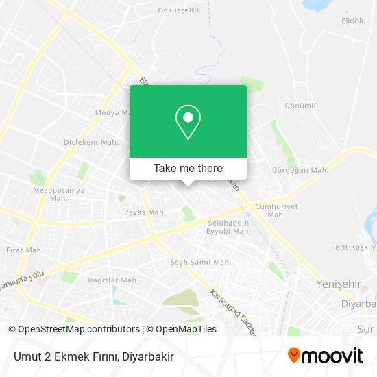 Umut 2 Ekmek Fırını map