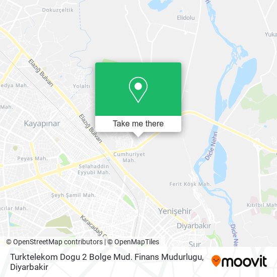 Turktelekom Dogu 2 Bolge Mud. Finans Mudurlugu map