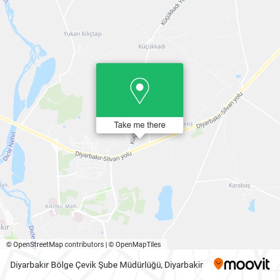 Diyarbakır Bölge Çevik Şube Müdürlüğü map