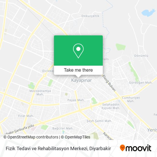 Fizik Tedavi ve Rehabilitasyon Merkezi map