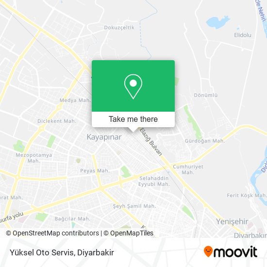 Yüksel Oto Servis map