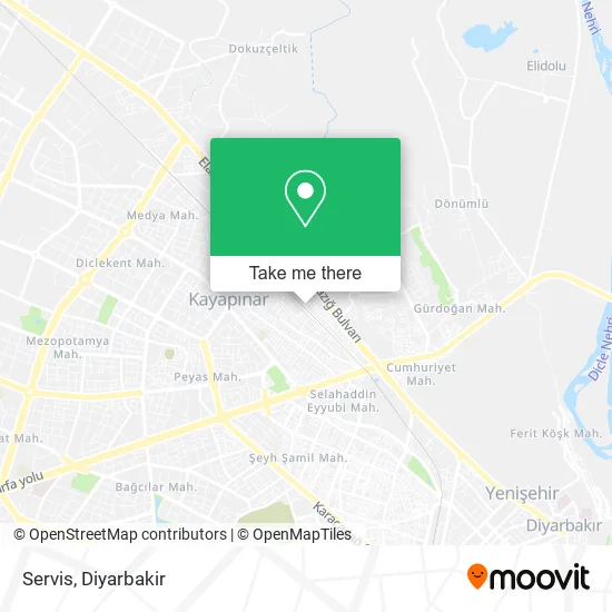 Servis map