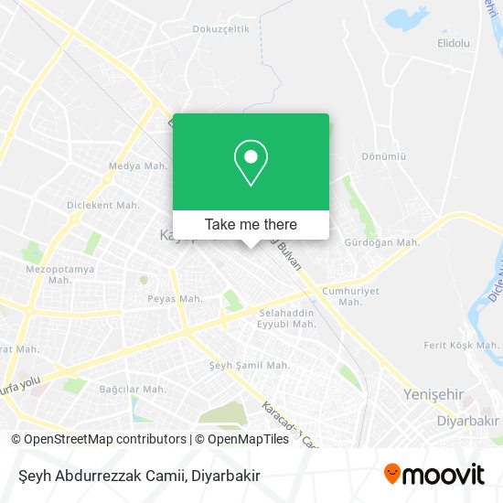 Şeyh Abdurrezzak Camii map