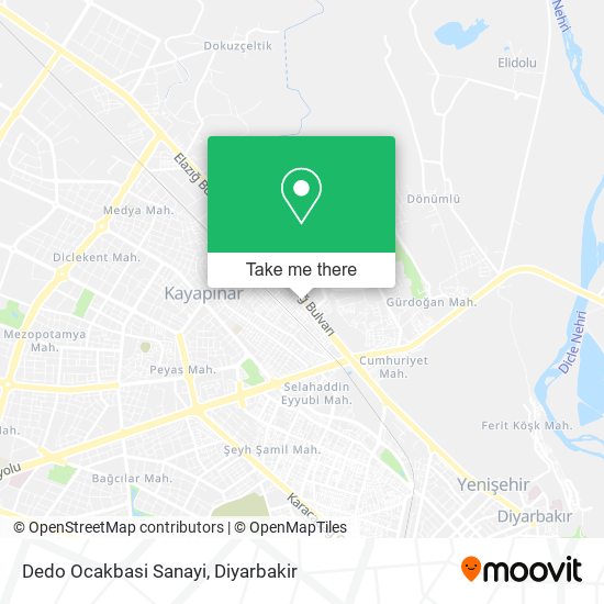 Dedo Ocakbasi Sanayi map