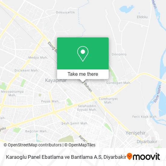 Karaoglu Panel Ebatlama ve Bantlama A.S map