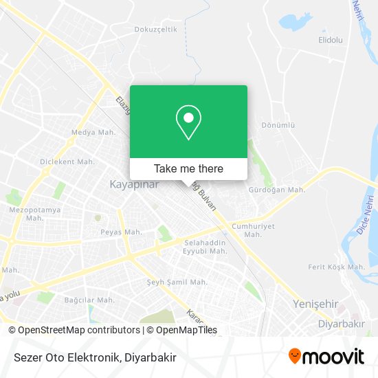 Sezer Oto Elektronik map