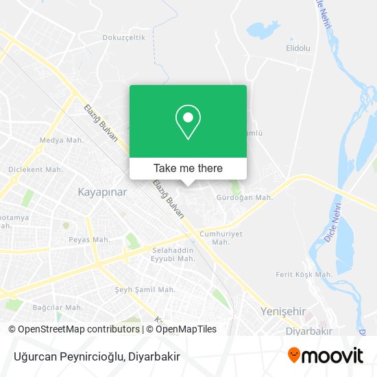 Uğurcan Peynircioğlu map