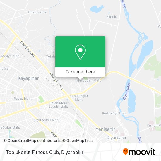 Toplukonut Fitness Club map