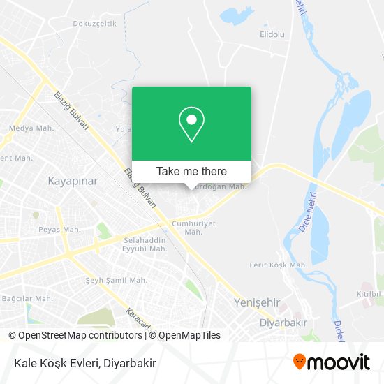 Kale Köşk Evleri map