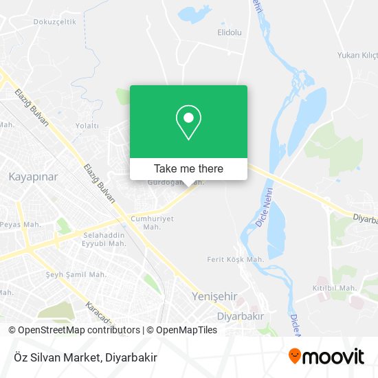 Öz Silvan Market map