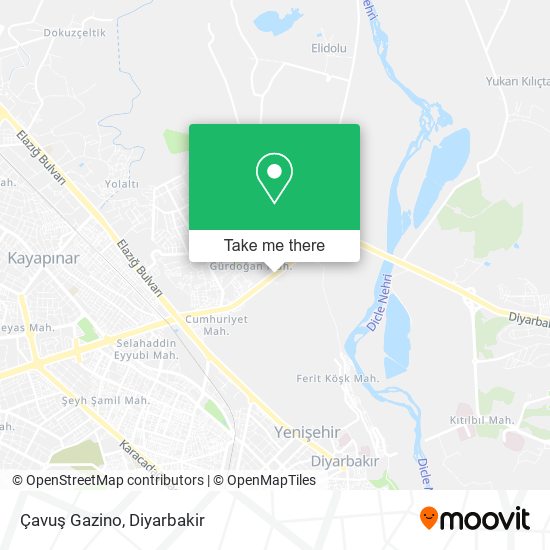 Çavuş Gazino map