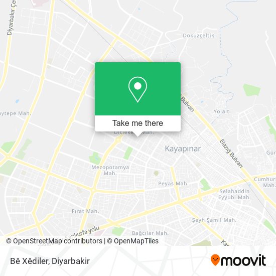 Bê Xêdiler map