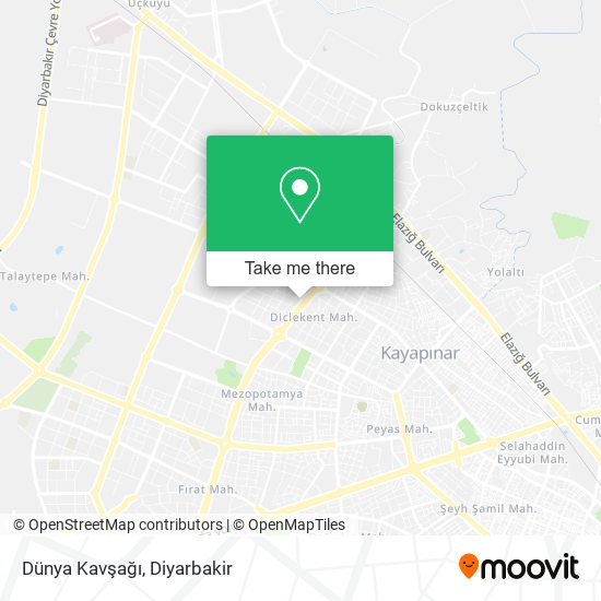Dünya Kavşağı map